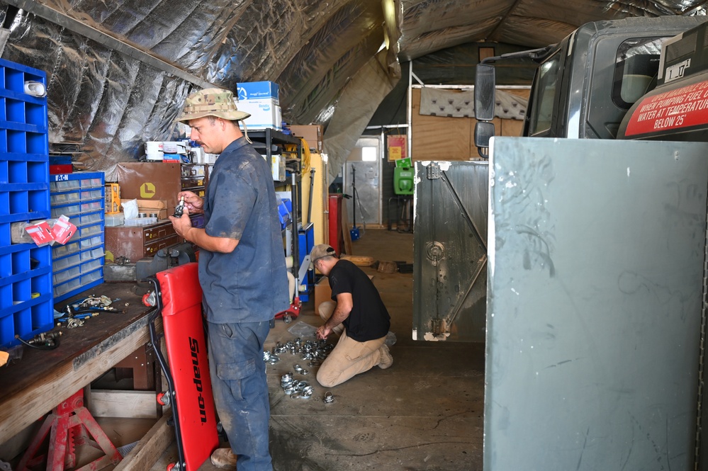 Vehicle Management team keeps 449th AEG running