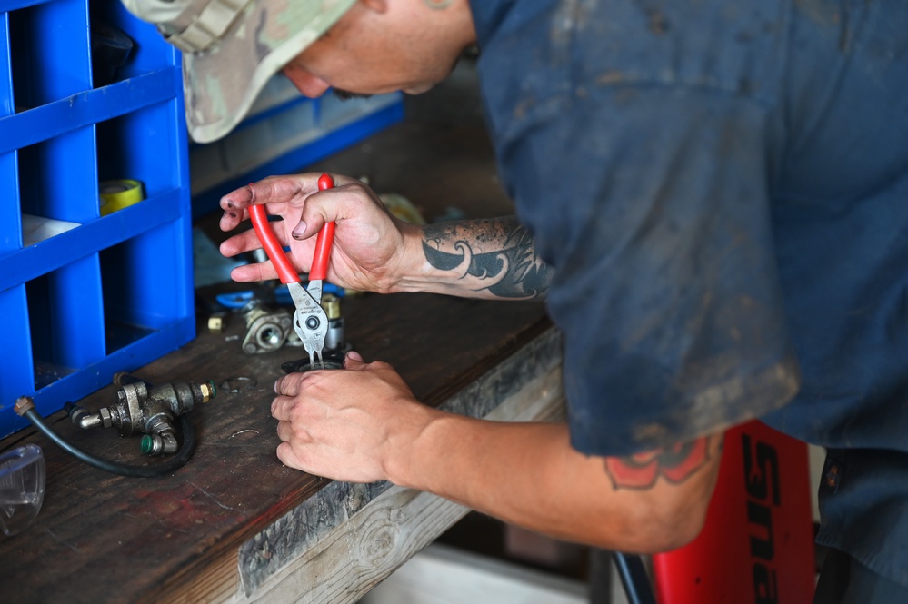 Vehicle Management team keeps 449th AEG running