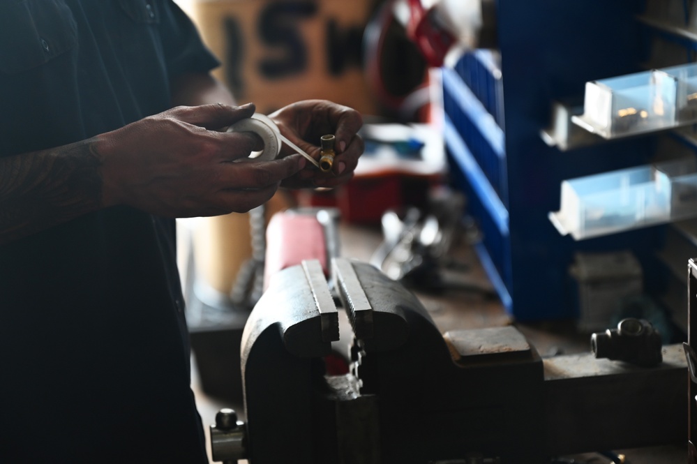Vehicle Management team keeps 449th AEG running