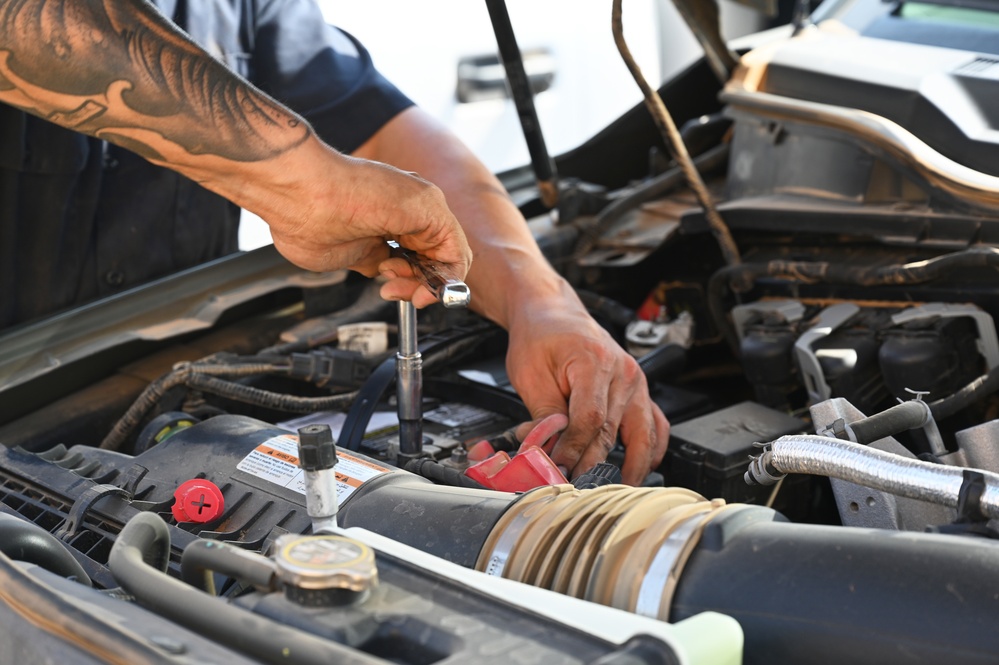 Vehicle Management team keeps 449th AEG running