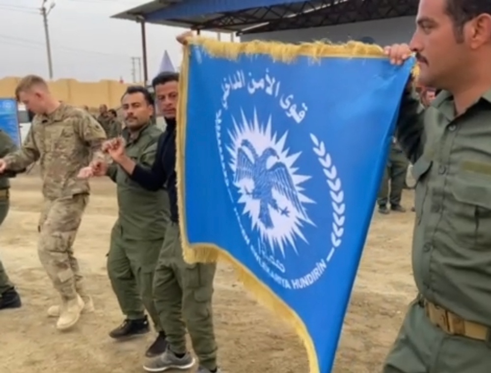 37th Infantry Brigade Combat Team Soldiers celebrate Asayish graduation