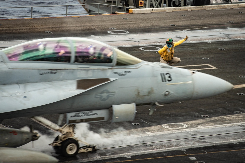 Nimitz Conducts Flight Operations