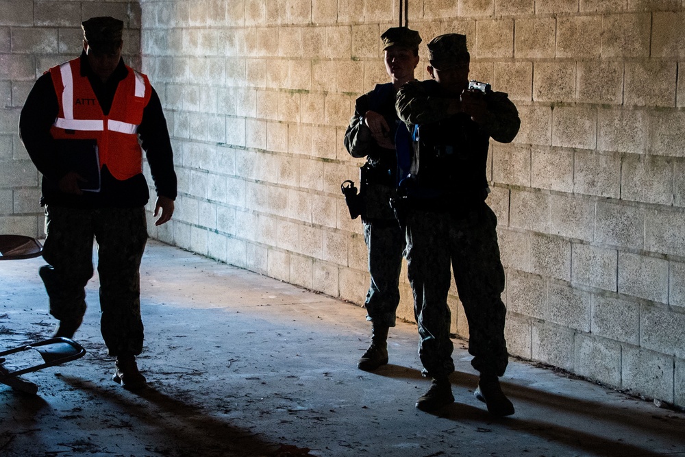 Security Personnel Conduct Drills at NAVSTA Rota