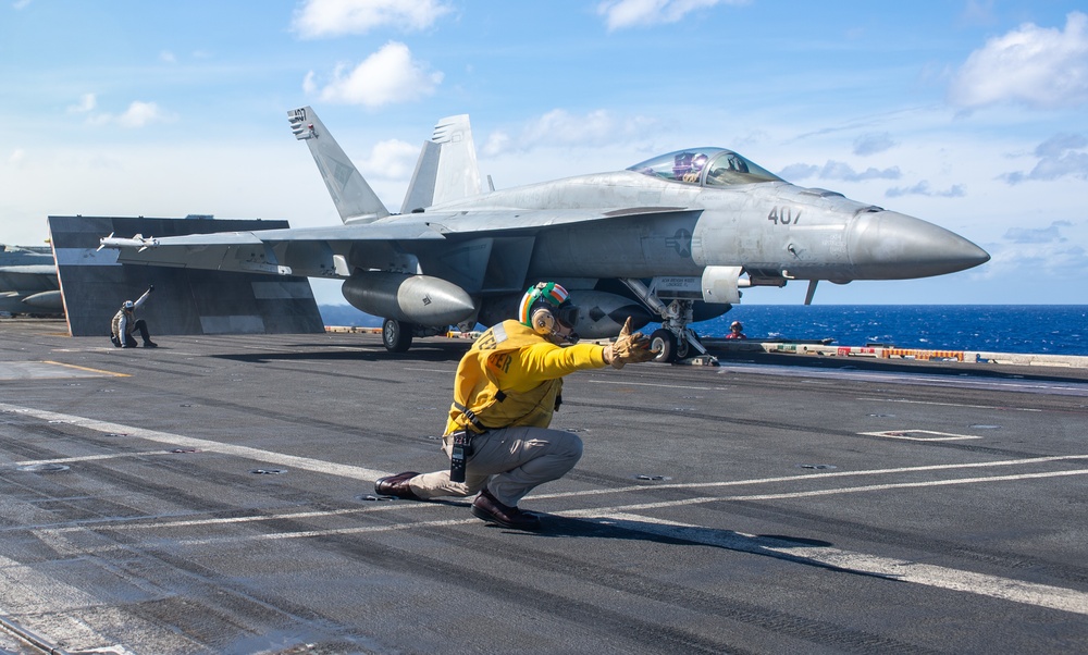 Nimitz Conducts Flight Operations