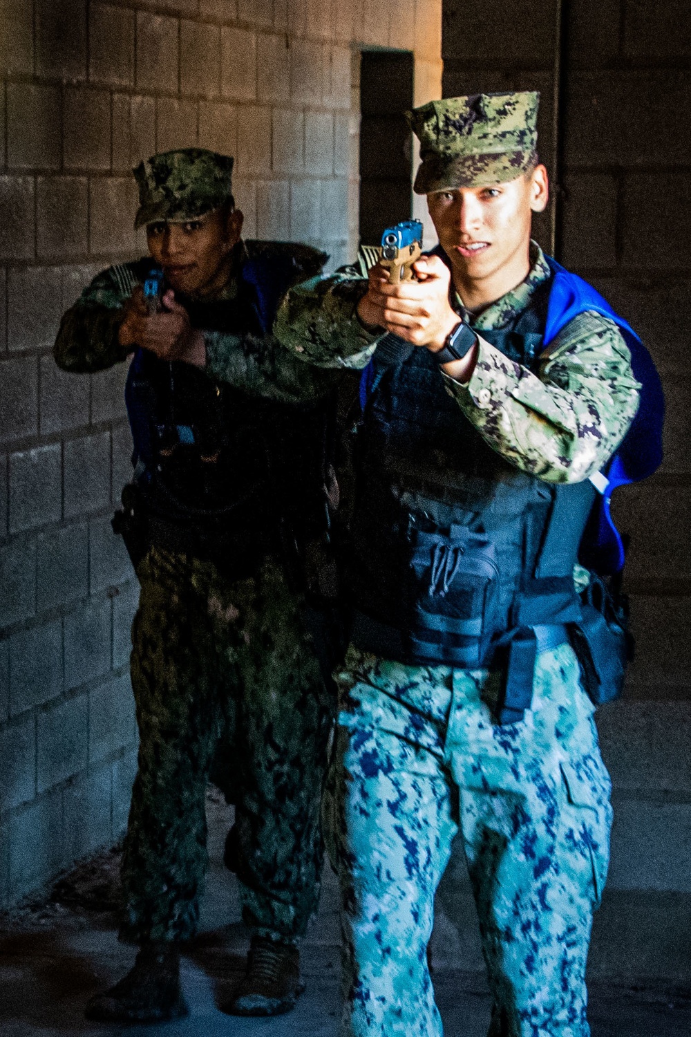 Security Personnel Conduct Drills at NAVSTA Rota