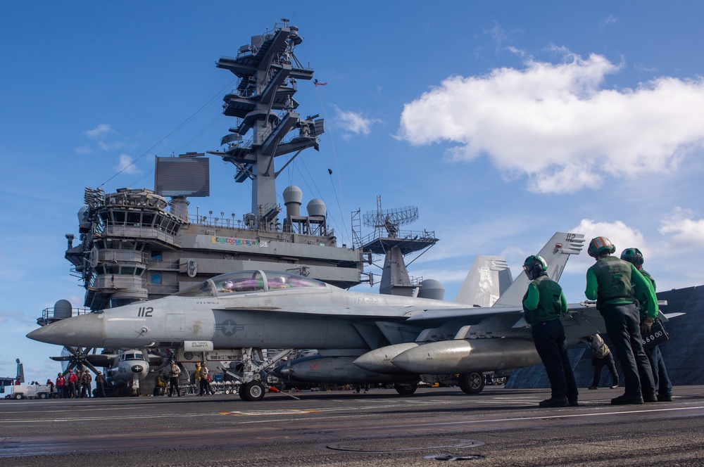 Nimitz Conducts Flight Operations