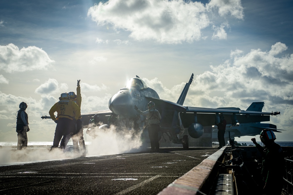 Nimitz Conducts Flight Operations