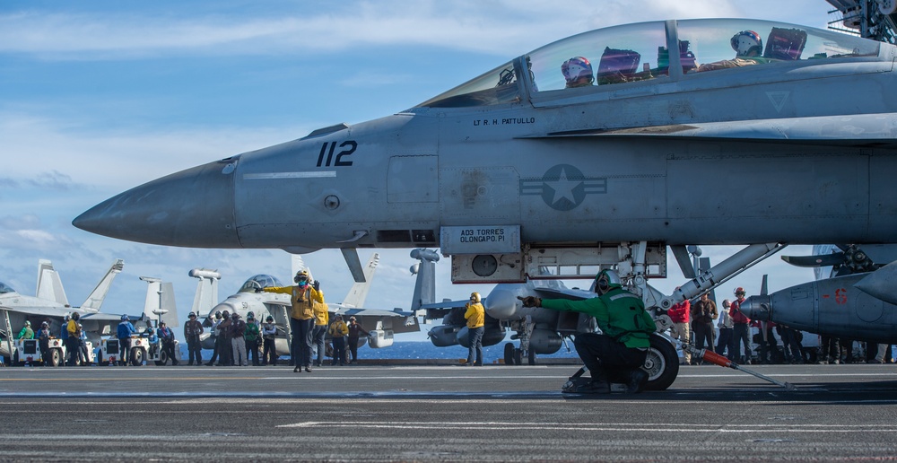 Nimitz Conducts Flight Operations