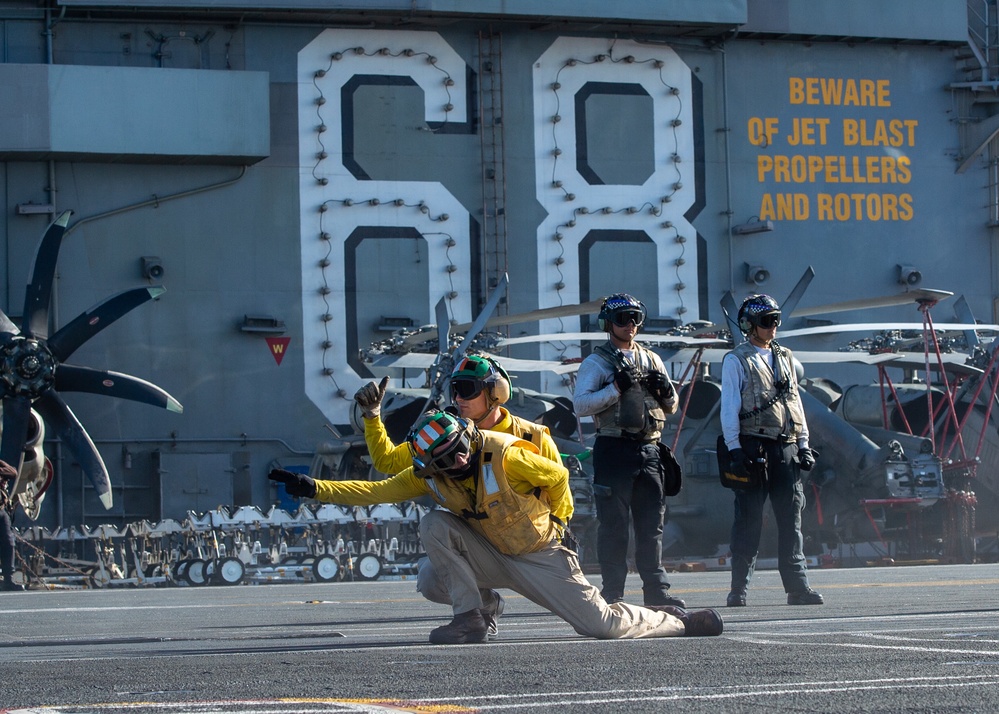 Nimitz Conducts Flight Operations