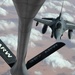 91st EARS KC-135s refuels 77th EFS F-16s