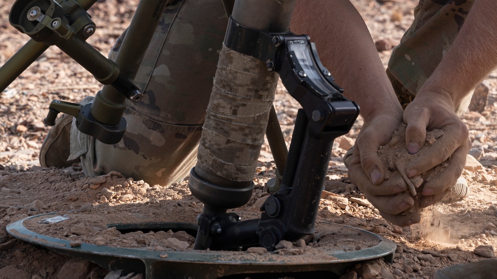 FAD BIR conduct mortar, mounted training with U.S. Army