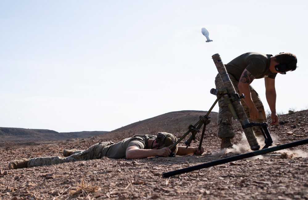 FAD BIR conduct mortar, mounted training with U.S. Army