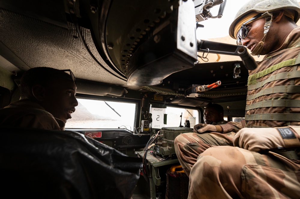 FAD BIR conduct mortar, mounted training with U.S. Army