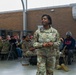 Company A, 151st Expeditionary Signal Battalion deployment departure ceremony