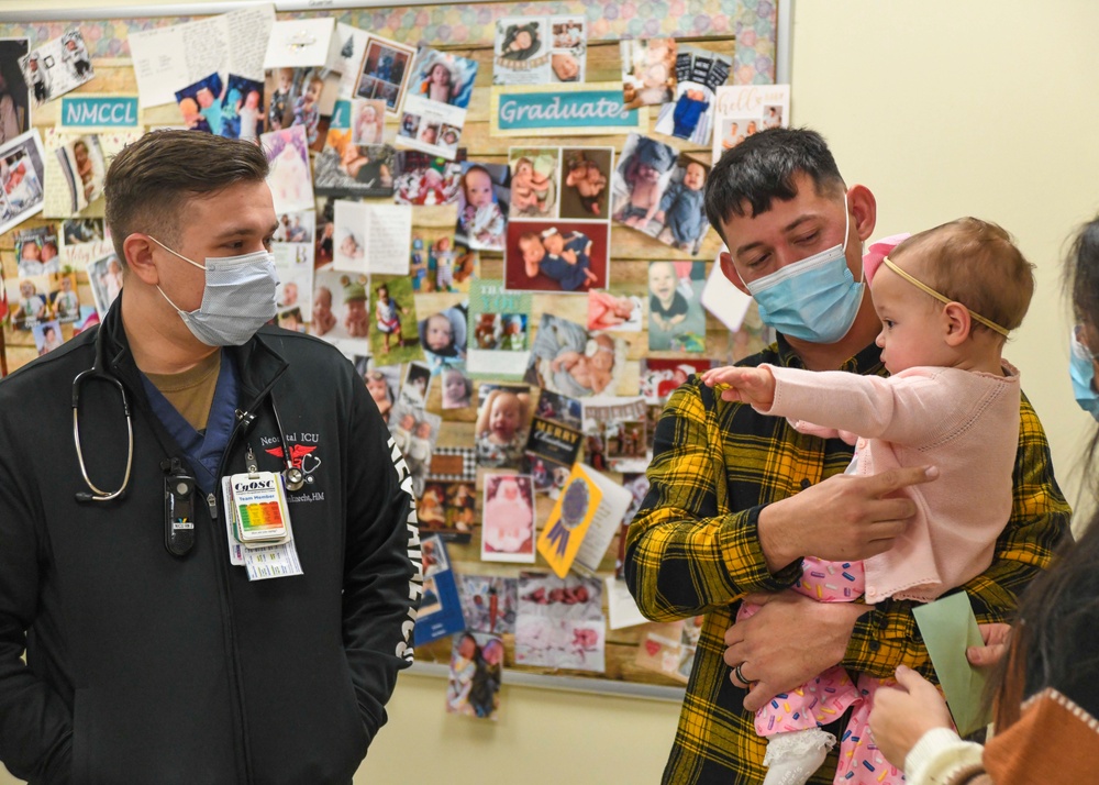 Former NICU patient visits Naval Medical Center Camp Lejeune on one-year birthday