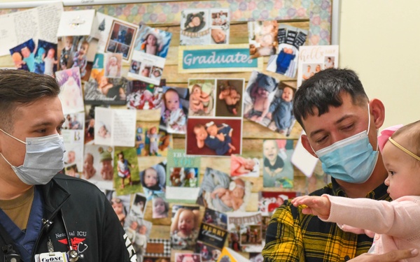 Former NICU patient visits Naval Medical Center Camp Lejeune on one-year birthday