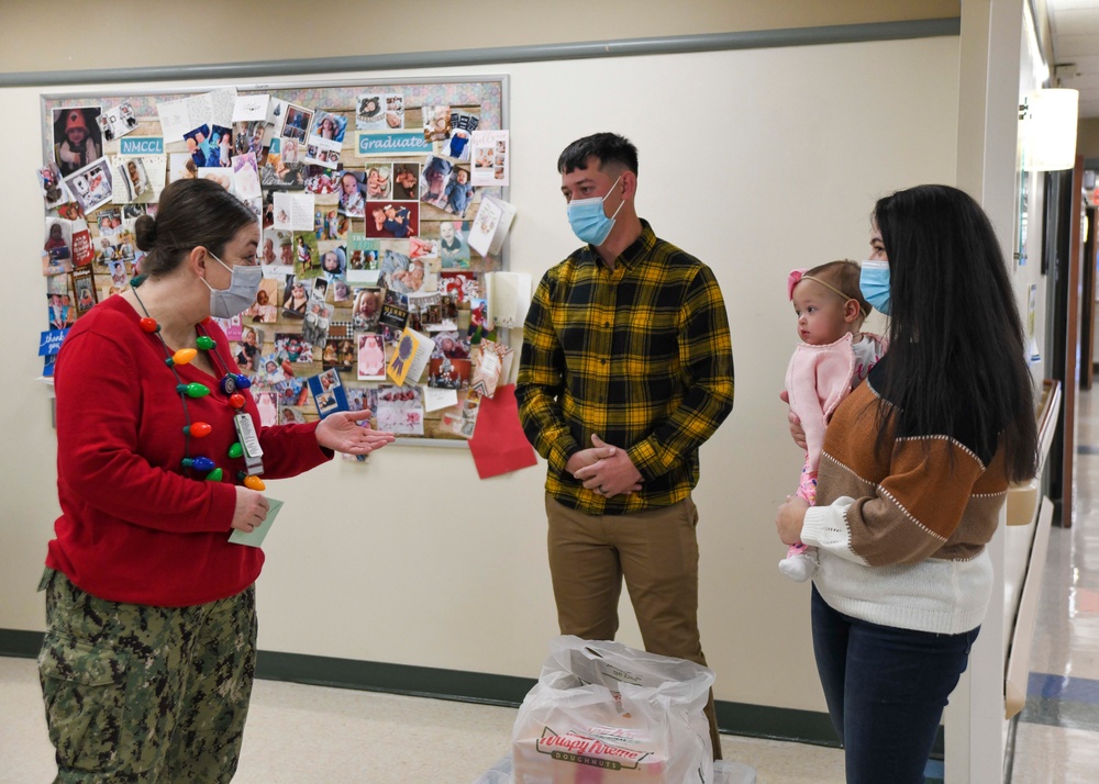 Former NICU patient visits Naval Medical Center Camp Lejeune on one-year birthday
