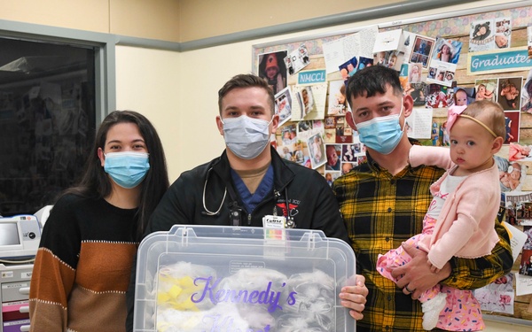 Former NICU patient visits Naval Medical Center Camp Lejeune on one-year birthday