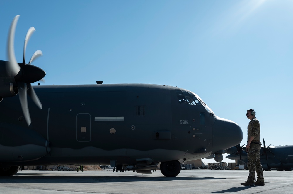 26th Expeditionary Rescue Squadron performs combat airlift operation