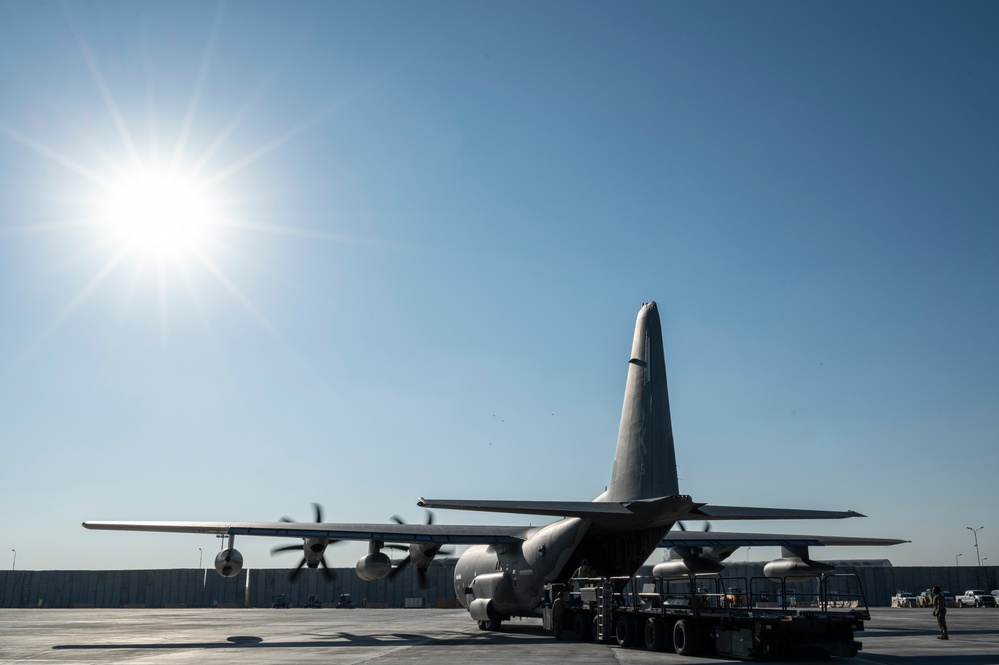 26th Expeditionary Rescue Squadron performs combat airlift operation