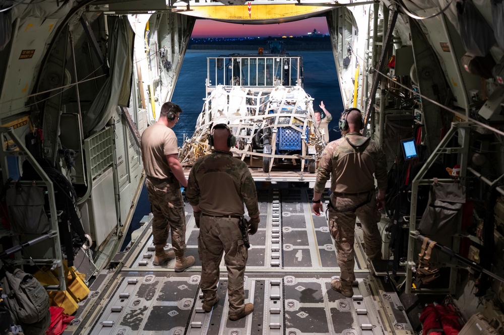 26th Expeditionary Rescue Squadron performs combat airlift operation