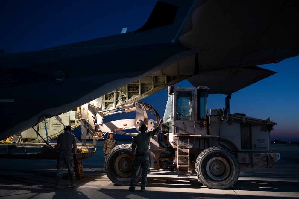 26th Expeditionary Rescue Squadron performs combat airlift operation