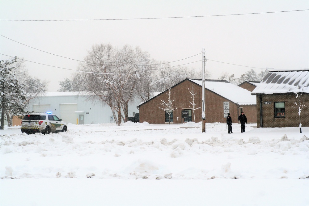 Fort McCoy Police practice response to alarm