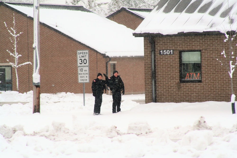 Fort McCoy Police practice response to alarm