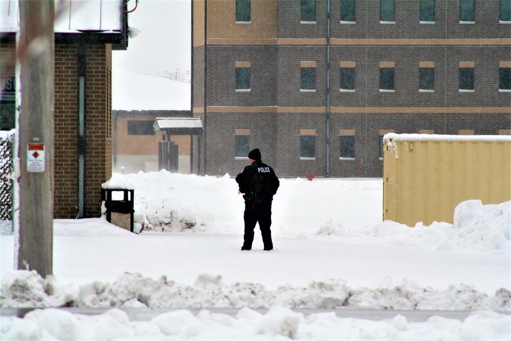 Fort McCoy Police practice response to alarm