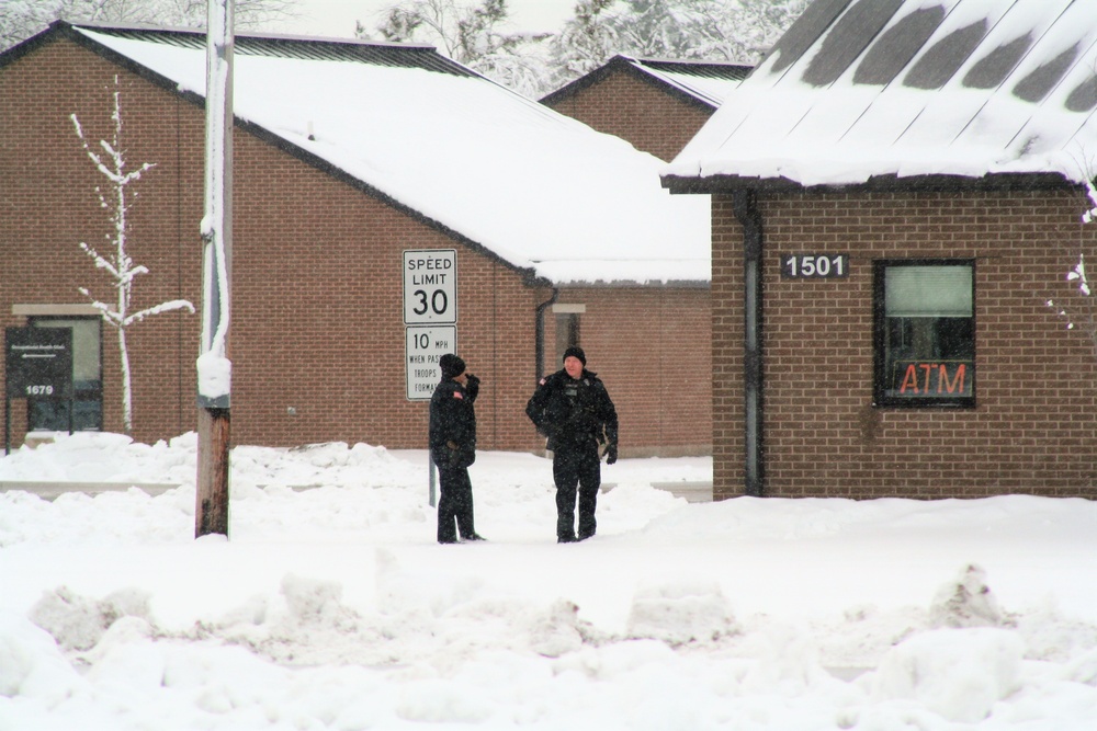 Fort McCoy Police practice response to alarm