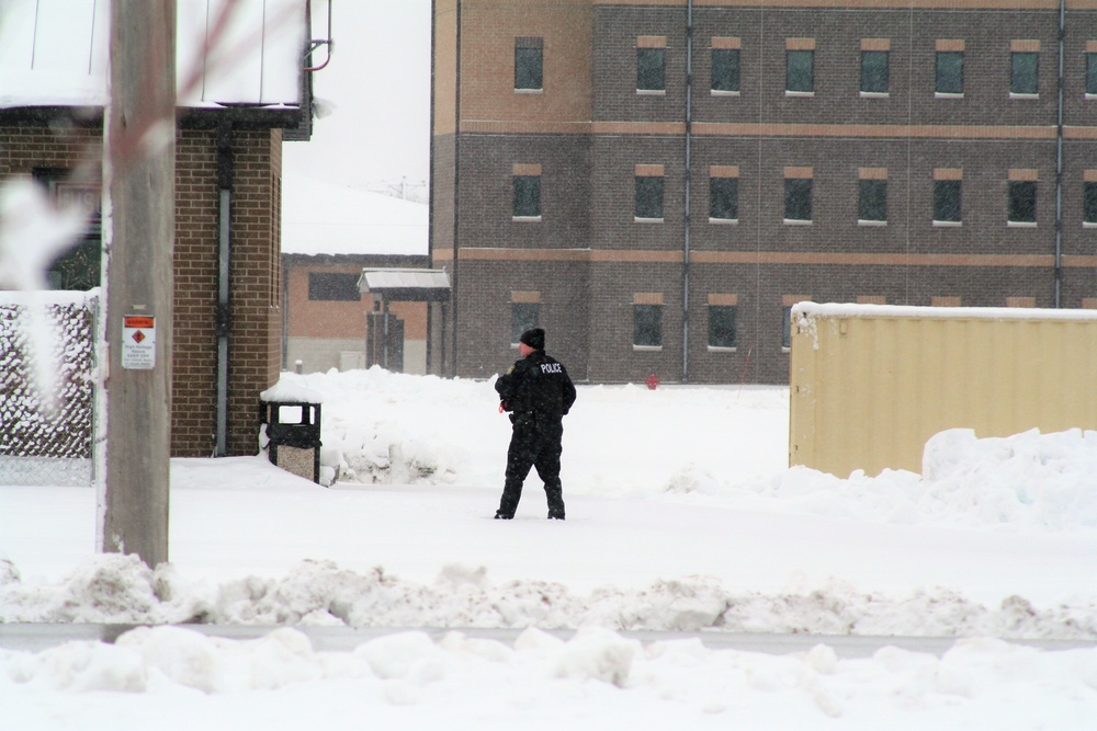 Fort McCoy Police practice response to alarm