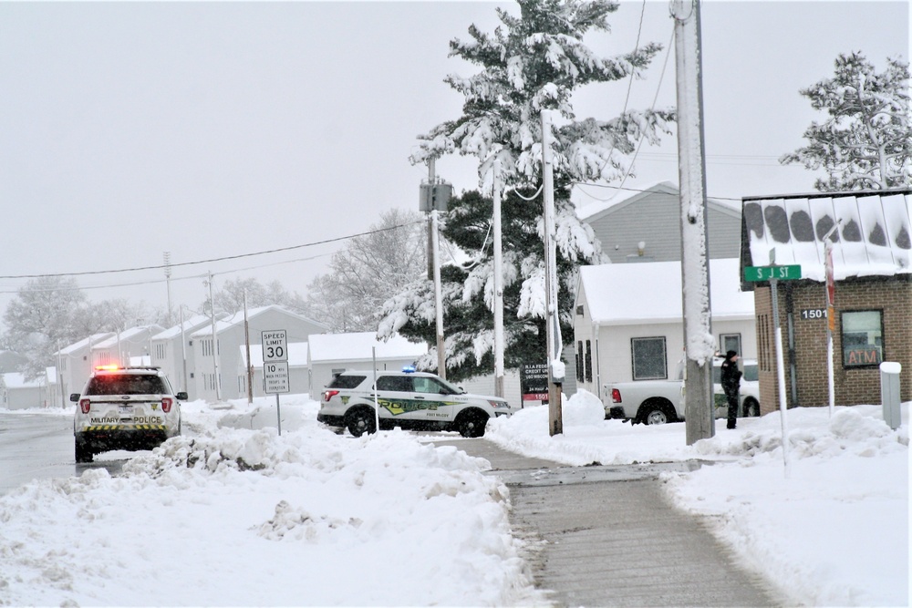 Fort McCoy Police practice response to alarm