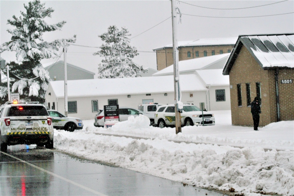 Fort McCoy Police practice response to alarm