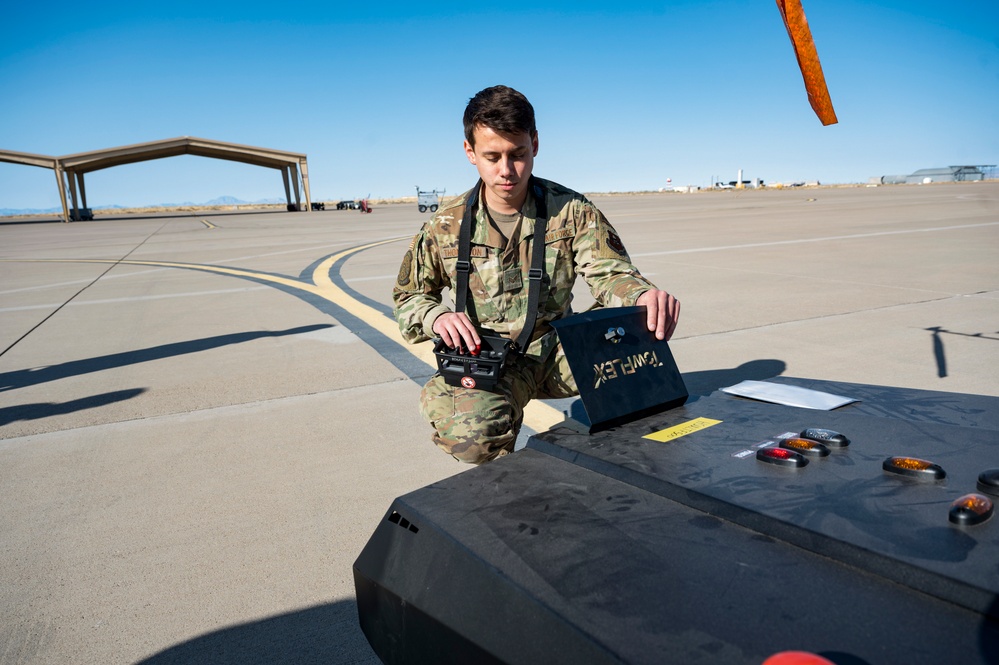 49th AMU demonstrates new aircraft tug capabilities