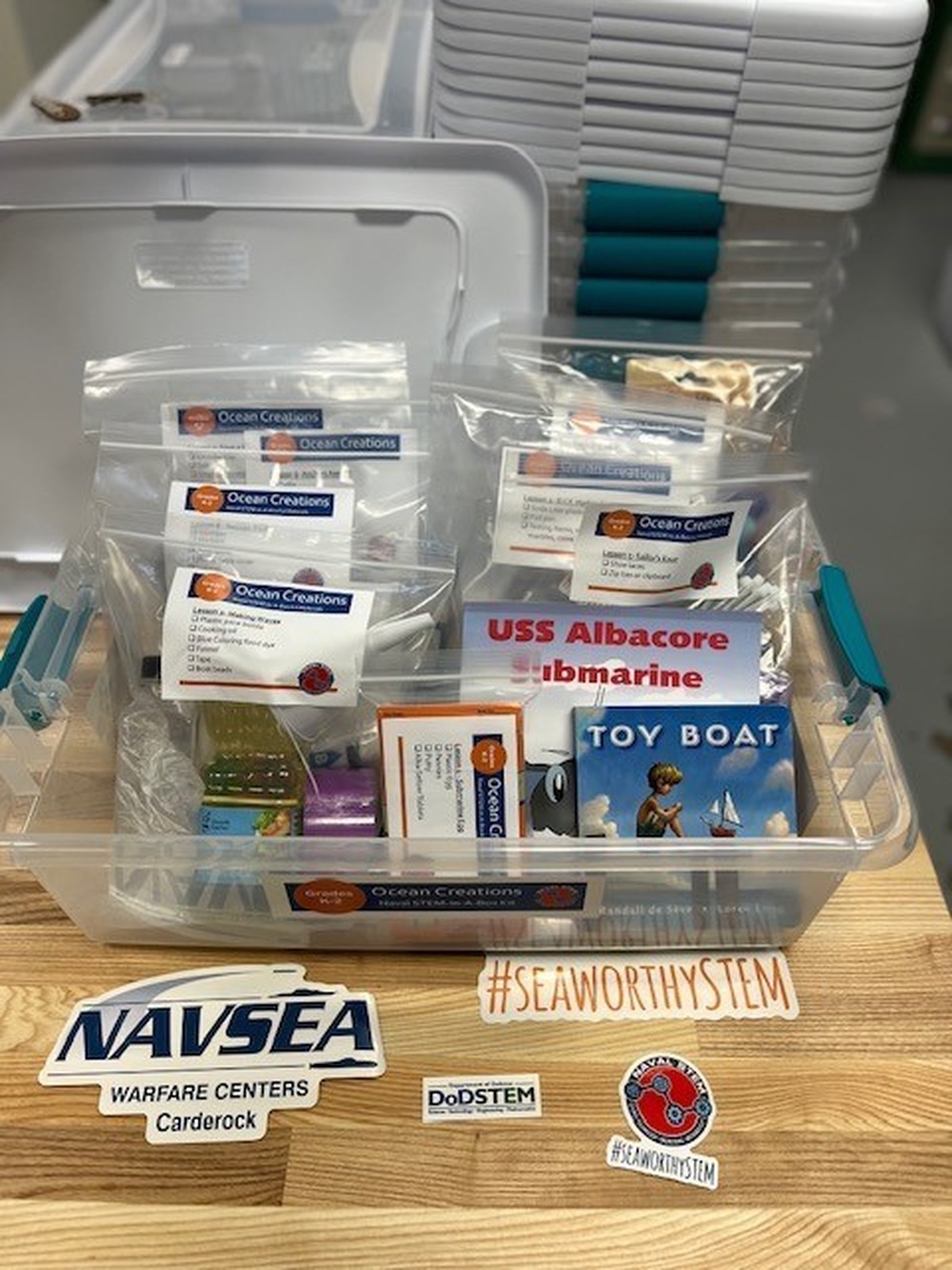 DVIDS News Carderock Creates Naval STEMInaBox for Educators