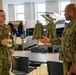 Commanding Officer Visits Recruits on Christmas