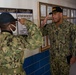Commanding Officer Visits Recruits on Christmas