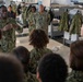 Commanding Officer Visits Recruits on Christmas