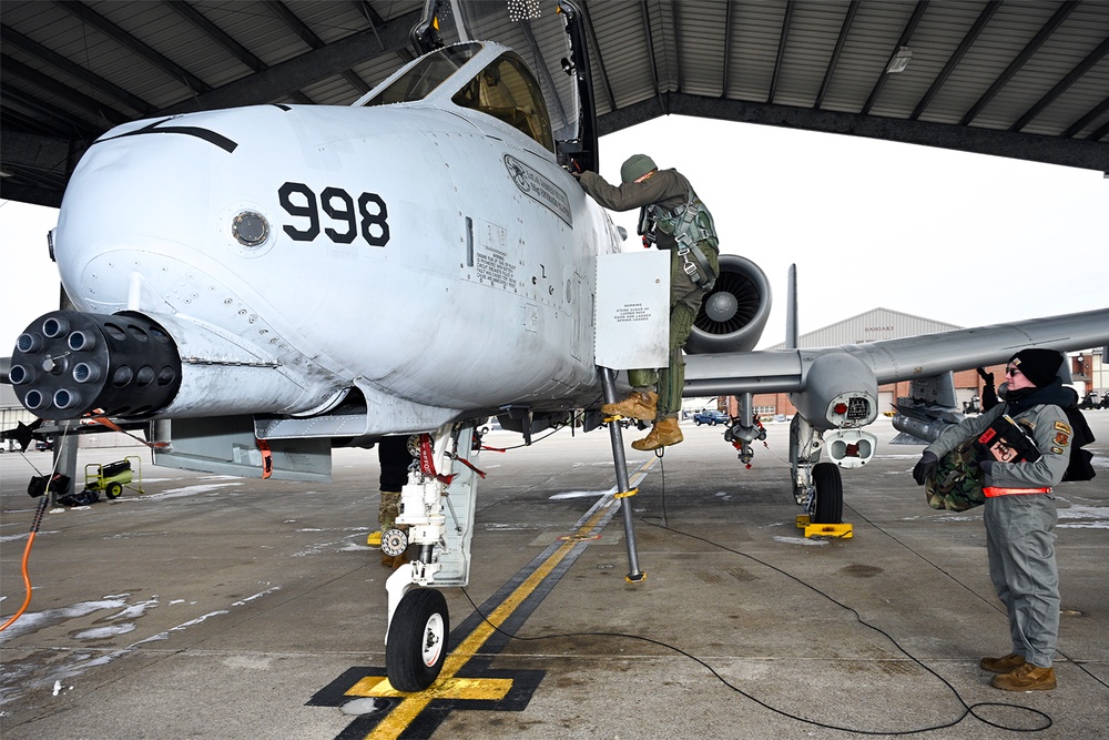 Flight Operations at Selfridge Air National Guard Base