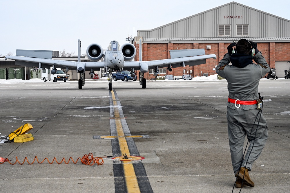 Flight Operations at Selfridge Air National Guard Base