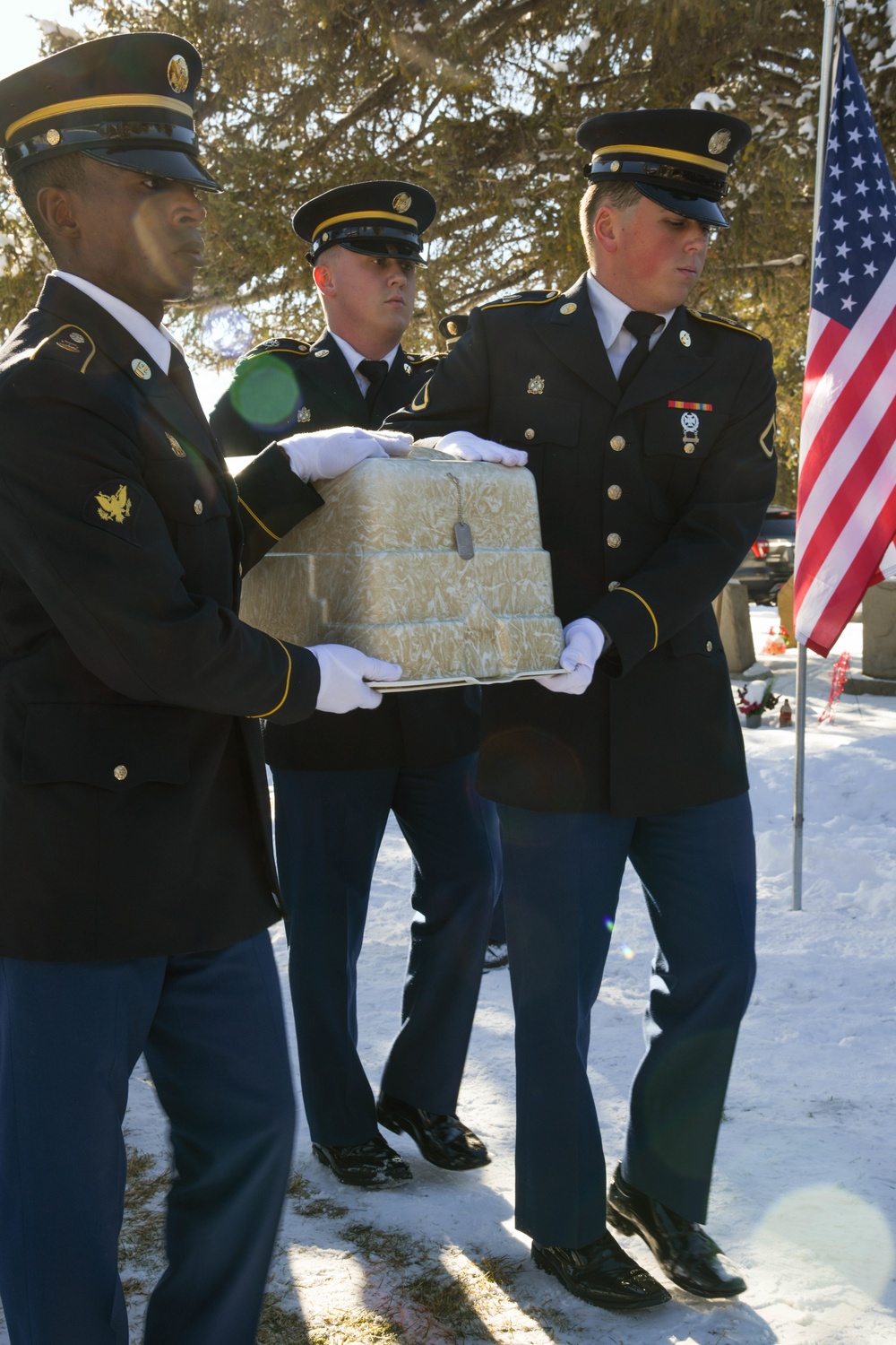 Funeral Honors of U.S. Army Air Forces Cpl. Merle L. Pickup