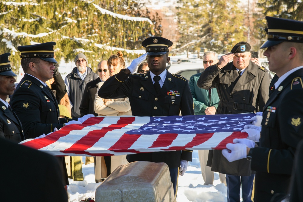 Funeral Honors of U.S. Army Air Forces Cpl. Merle L. Pickup