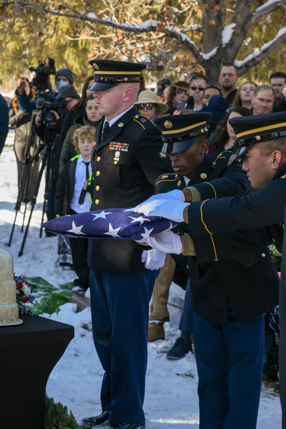 Funeral Honors of U.S. Army Air Forces Cpl. Merle L. Pickup