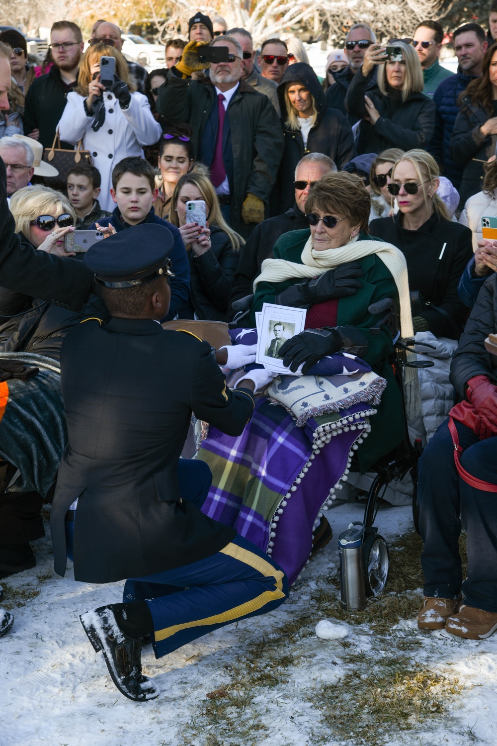 Funeral Honors of U.S. Army Air Forces Cpl. Merle L. Pickup
