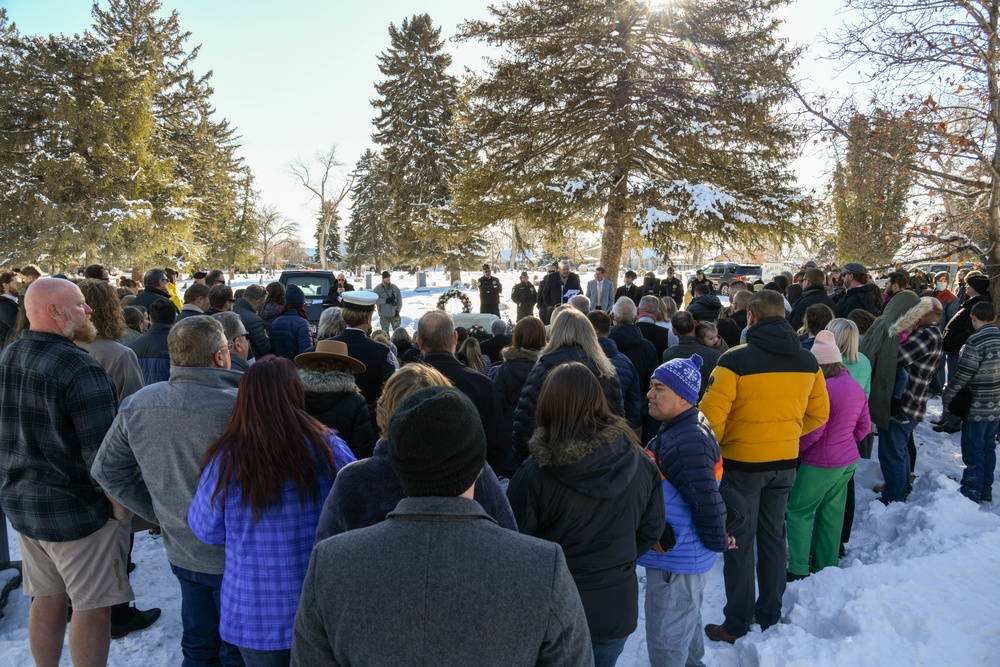 Funeral Honors of U.S. Army Air Forces Cpl. Merle L. Pickup