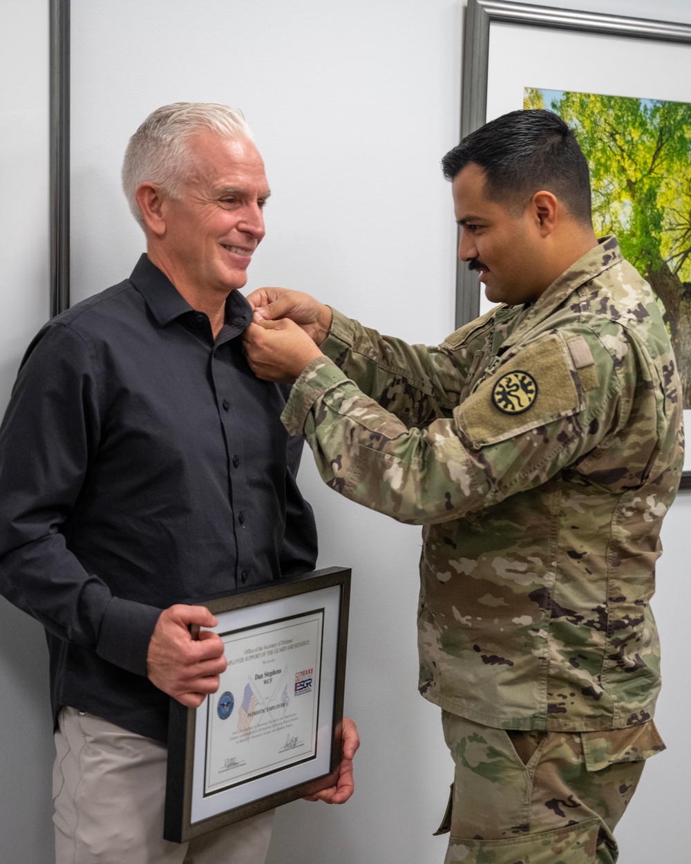 ESGR Awards Boise Employer With Patriot Award