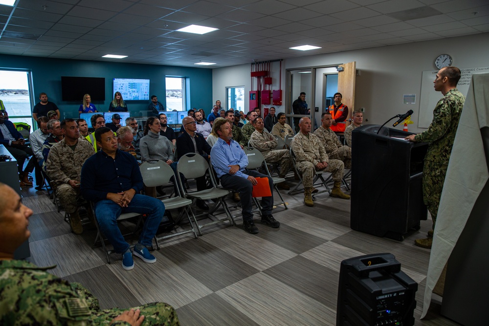 MCAGCC opens new water treatment facility to support training and base personnel