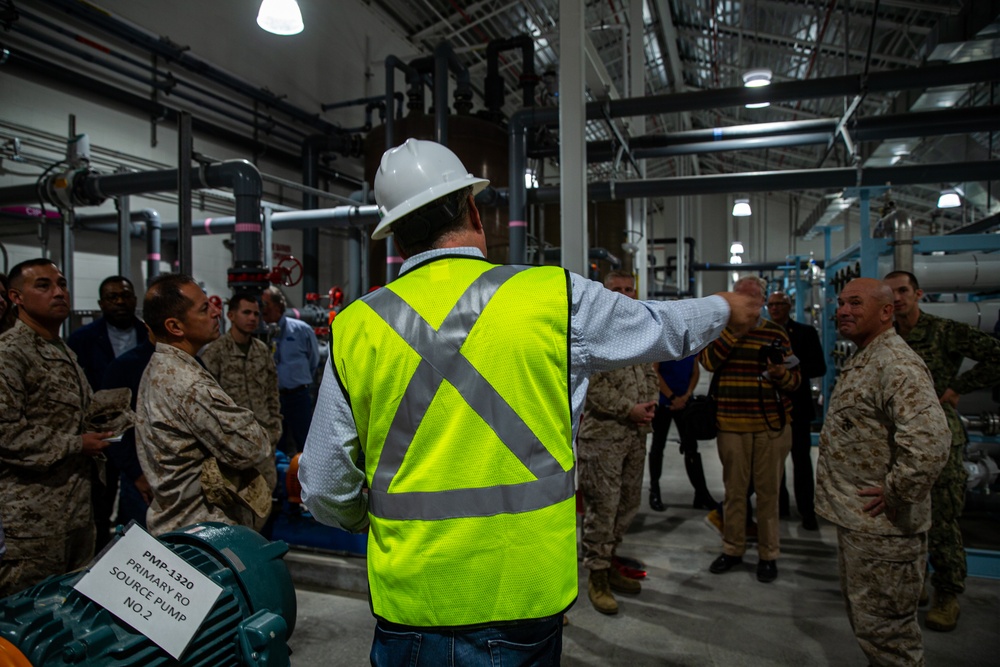 MCAGCC opens new water treatment facility to support training and base personnel