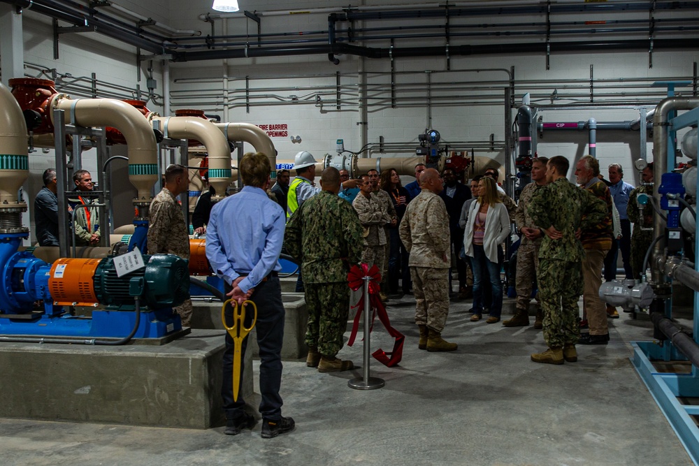 MCAGCC opens new water treatment facility to support training and base personnel