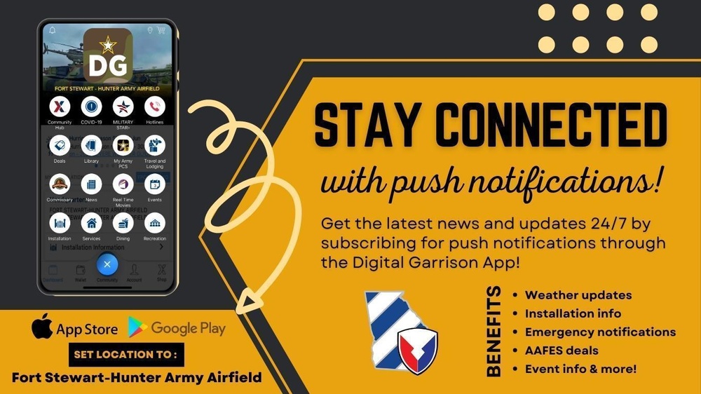 Stay Connected with push notifications